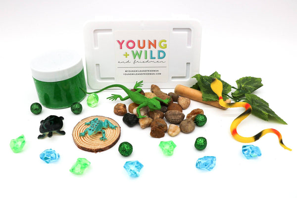Young, Wild & Friedman - Kinetic sand sensory bins are BACK! Rhett